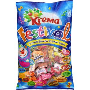 Auswahl an Süßigkeiten Krema Festival