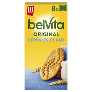Galletas De Cereales y Leche Para El Desayuno Belvita