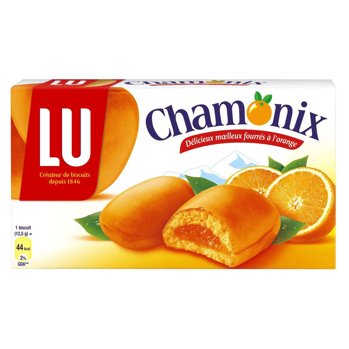 Chamonix Orange Filled Biscuits Buy Online My French Grocery