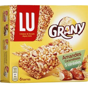 Barres Amandes & Céréales Grany -  My French Grocery
