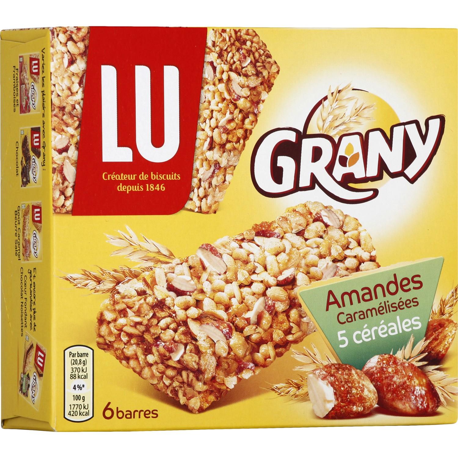 Grany Cereal / Almond Bars | Buy Online | My French Grocery