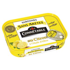 Sardinas Deshuesadas Con Limón Connétable - My French Grocery