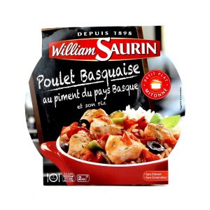 Baskisches Hühnchen & Reis William Saurin