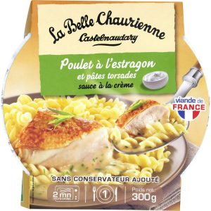Pollo Con Estragón Y Pasta La Belle Chaurienne