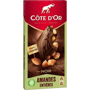 Chocolat Noir & Amandes Côte d'Or - My French Grocery