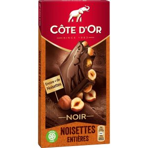 Chocolat Noir & Noisettes Côte d'Or - My French Grocery