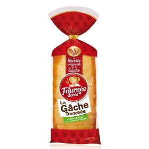 Gâche Tranchée Beurre & Crème La Fournée Dorée - My French Grocery