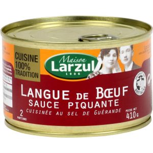 Langue De Bœuf Sauce Piquante Larzul - My French Grocery