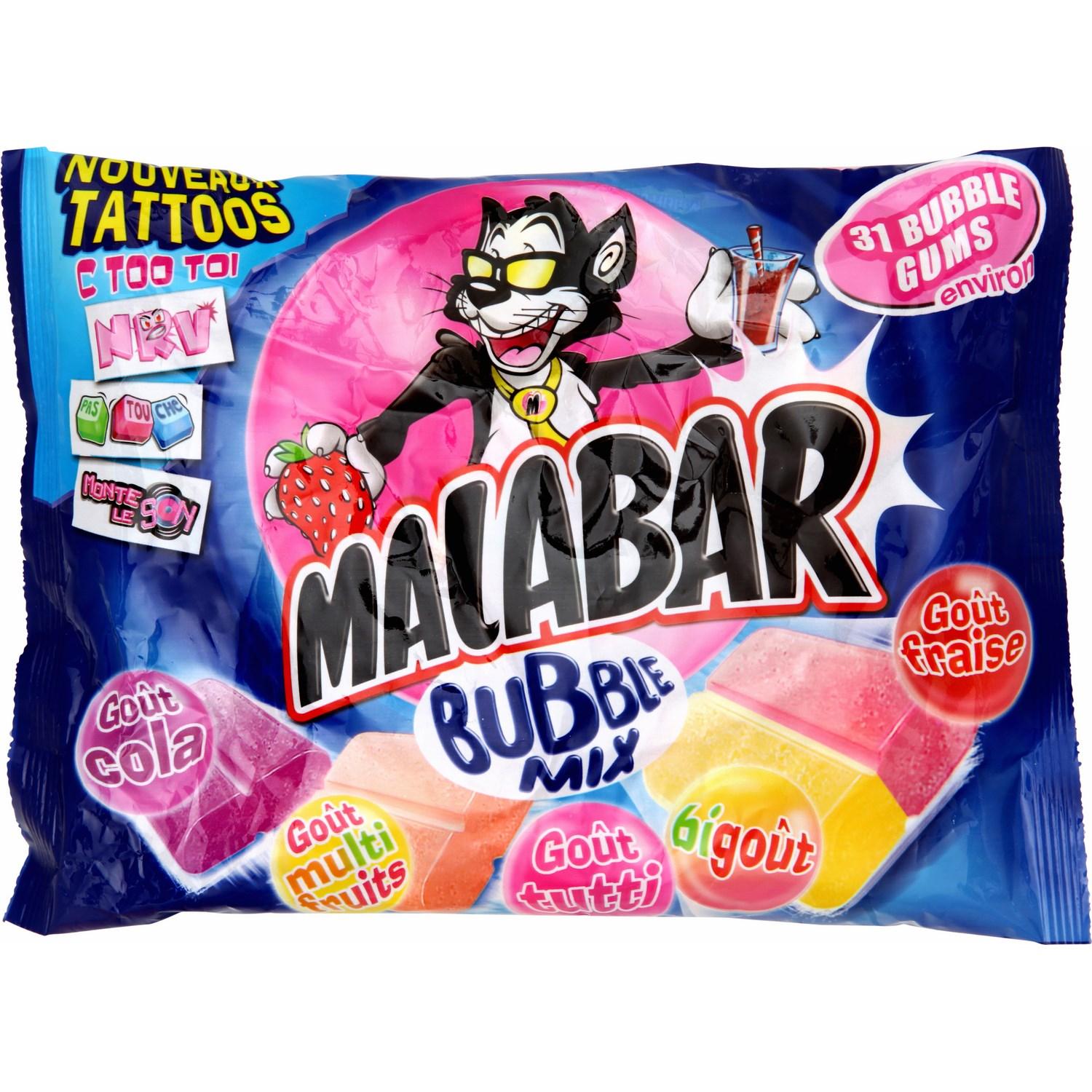 Malabar tutti frutti boîte 200 chewing-gums - Bonbons
