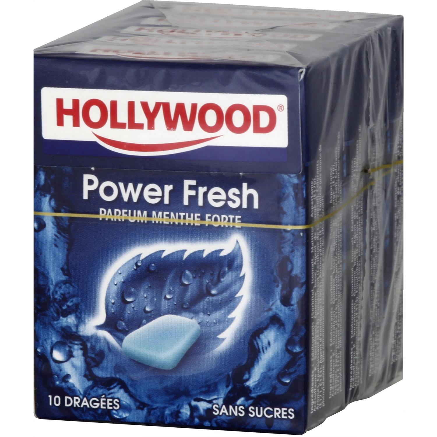 Achat Hollywood Chewing-gum à la menthe fraîche sans sucres ice fresh