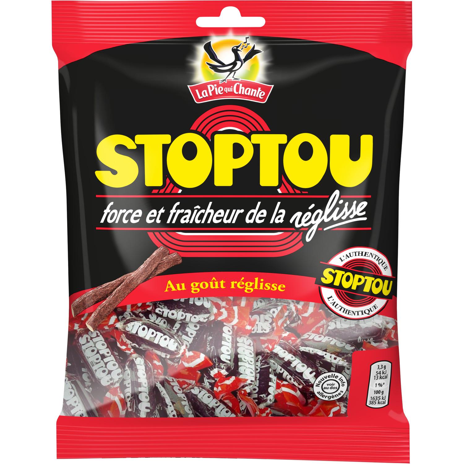 Bonbons Stoptou - Pastilles à la réglisse - Génération Souvenirs