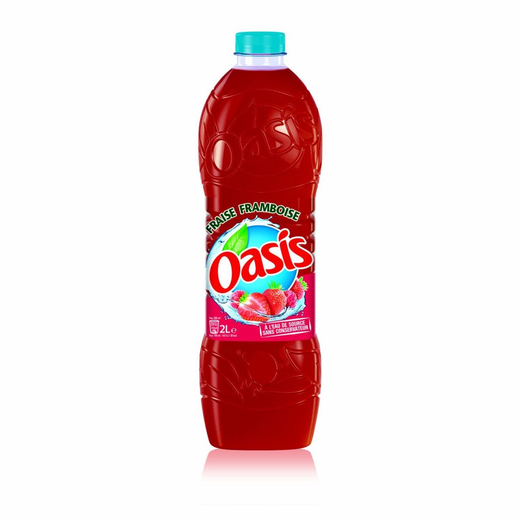 Oasis Raspberry & Strawberry Drink – My French Grocery