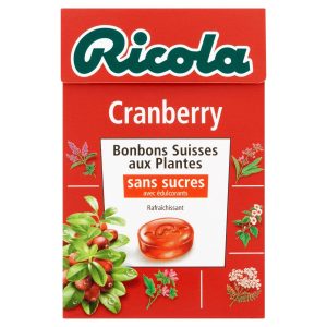 Bonbons Sans Sucre Cranberry Ricola - My French Grocery