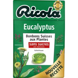 Bonbons Sans Sucre Eucalyptus Ricola - My French Grocery