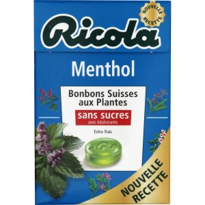 Bonbons Sans Sucre Menthol Ricola - My French Grocery