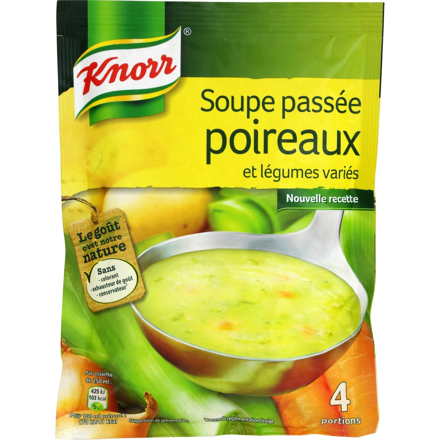 Soupe potagère de légumes en boîte 875 g KNORR - Grossiste Soupes et  potages prêts à l'emploi - EpiSaveurs