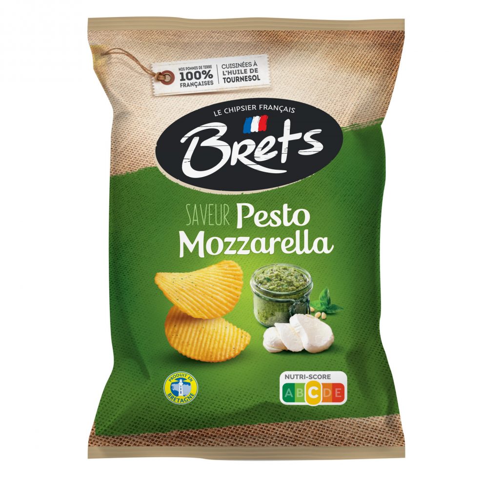 Mozzarella Pesto Crisps Bret's Buy Online My French Grocery