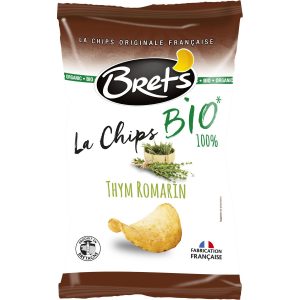Chips Bio Thym Et Romarin Bret's- My French Grocery
