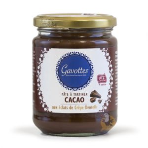 Crema Spalmabile Al Cacao Con Scaglie Di Crêpe Dentelle Gavottes