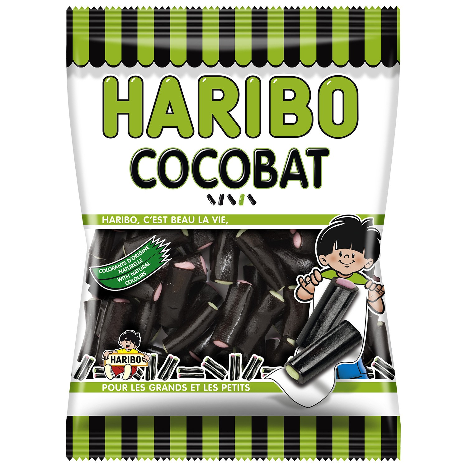 Mini câble réglisse Haribo Cocobat - Elizaura