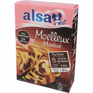 Préparation Moelleux Marbré Alsa - My French Grocery