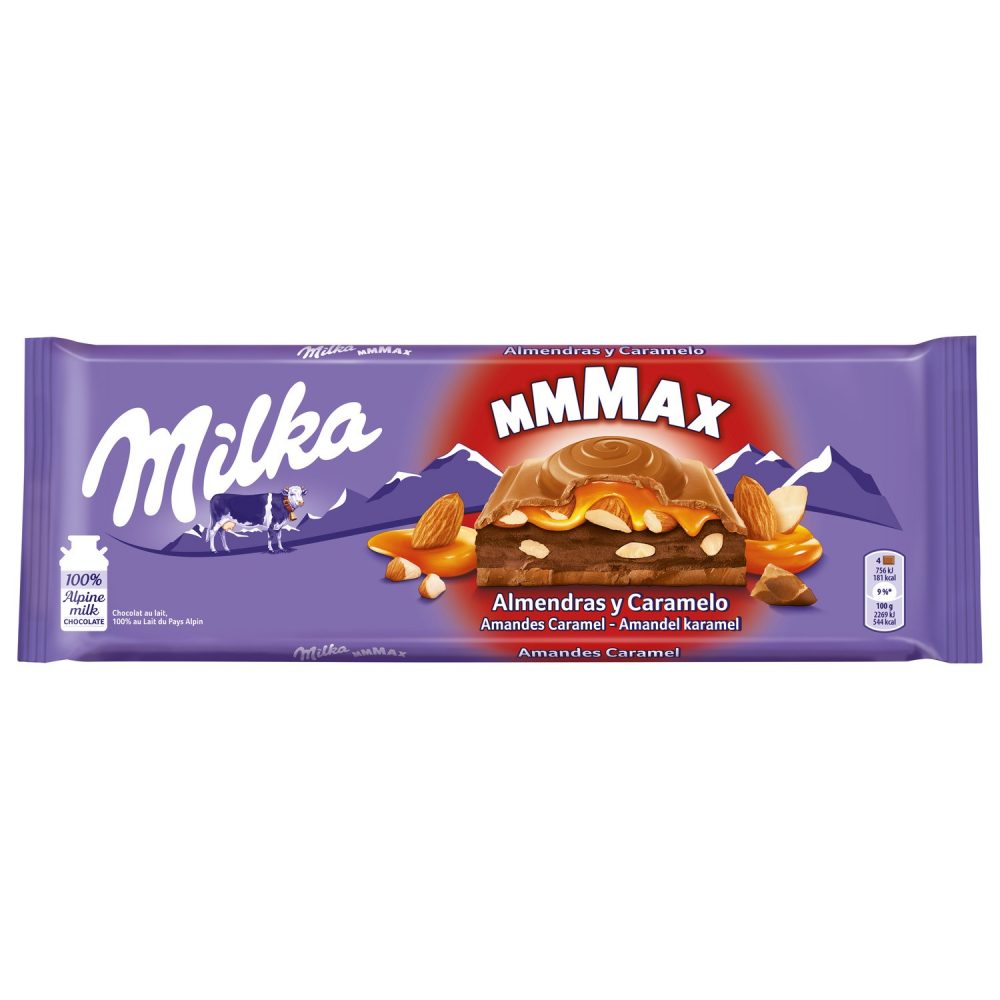 Chocolate Con Almendras & Caramelo Milka