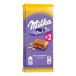 Cioccolato Al Latte & Riso Croccante Milka X2
