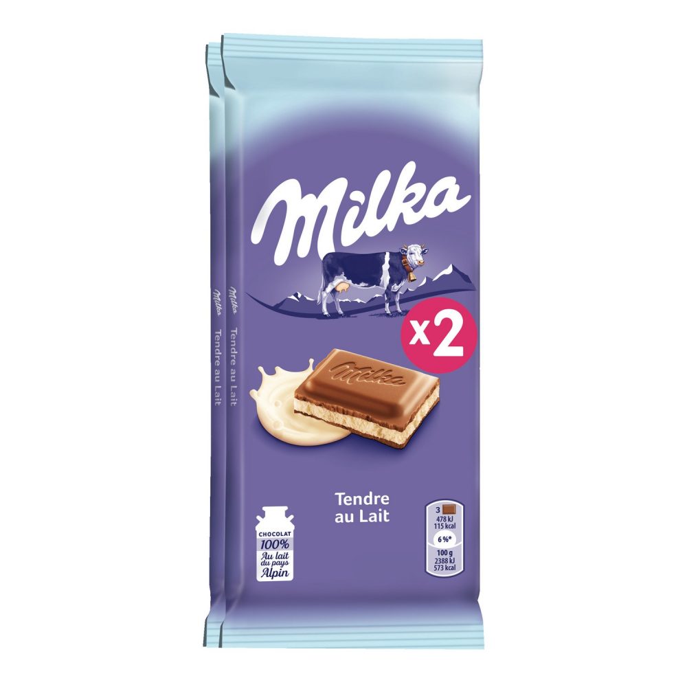 Sweet Milk Chocolate Milka X2
