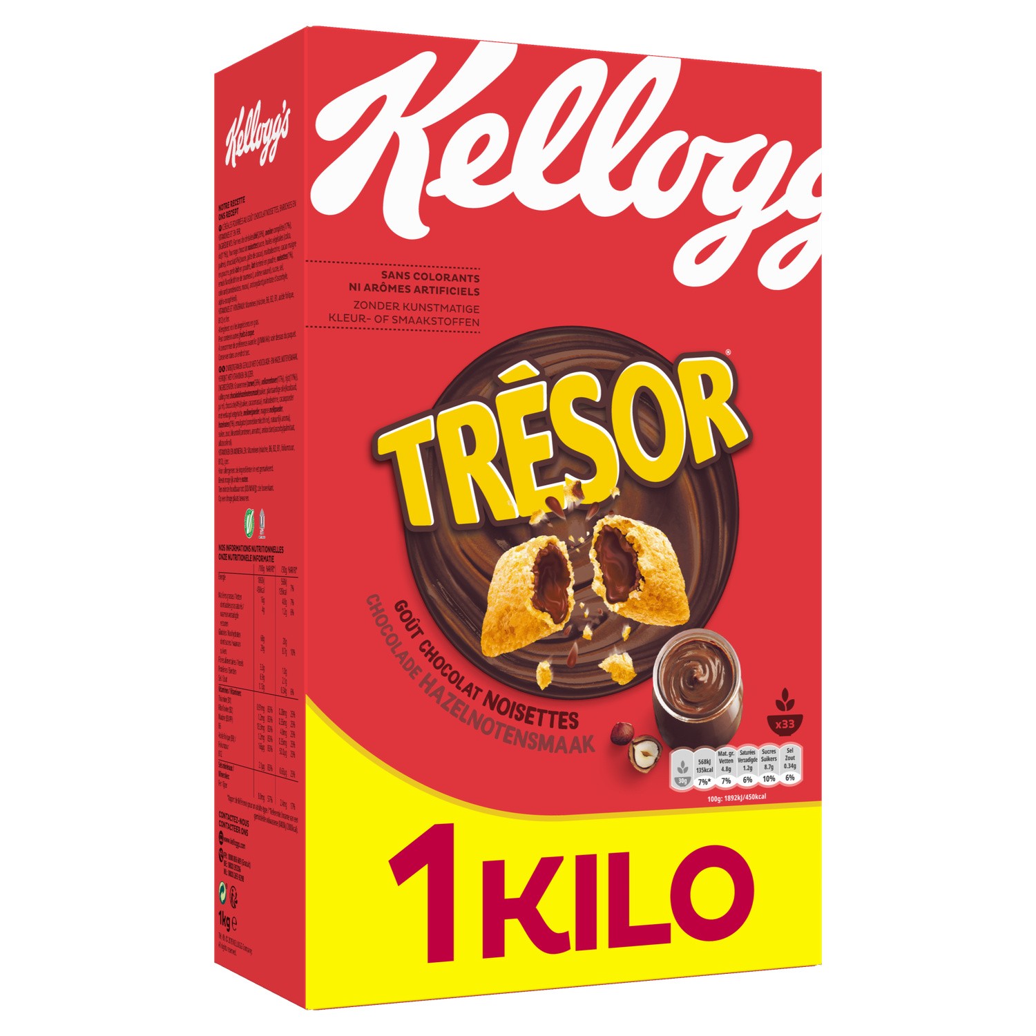 Choco & Hazelnut Cereal Trésor My French Grocery