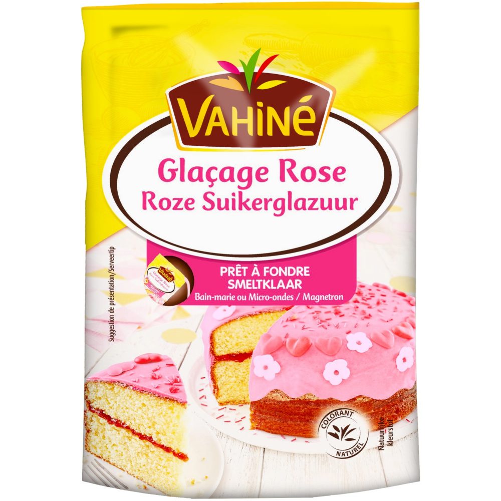 Vahiné Rosa Zuckerguss
