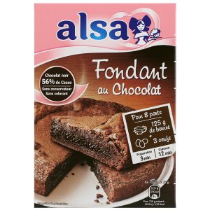 Préparation Fondant Au Chocolat Alsa - My French Grocery