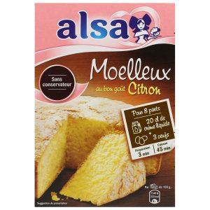 Préparation Moelleux Citron Alsa - My French Grocery