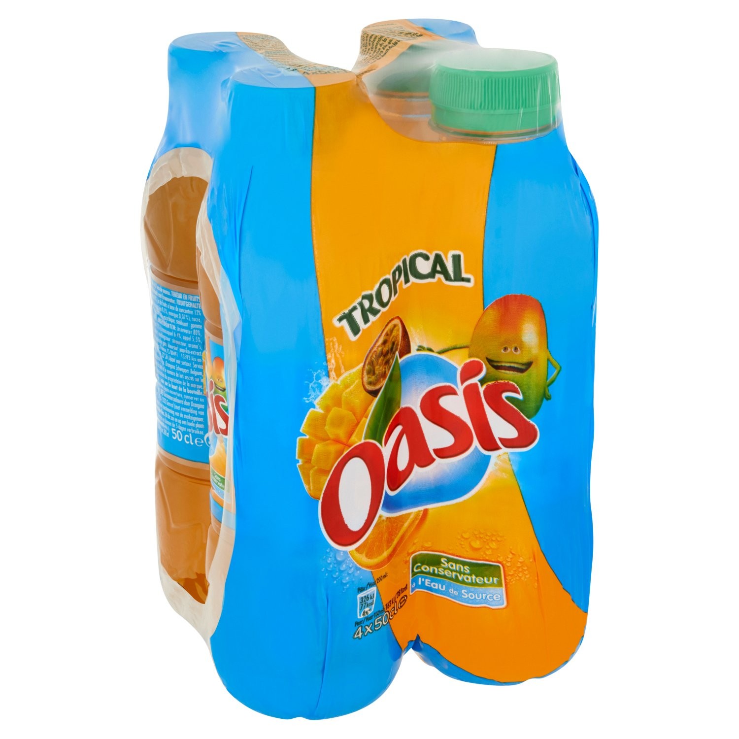 4 X Oasis Tropical Drink