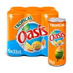 6 X Oasis  Tropical Getränk