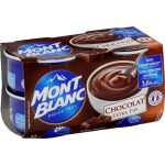 Cremas De Postre De Chocolate Mont-Blanc