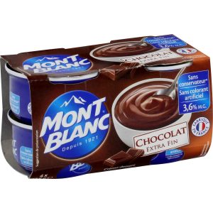 Mont-Blanc Schokoladencreme-Dessert