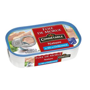 Foie De Morue Au Sel De Guérande Connetable - My French Grocery