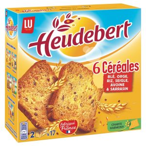 Biscottes 6 Céréales Heudebert - My French Grocery