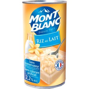 Riz Au Lait Vanille Mont-Blanc- My French Grocery