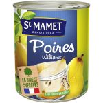 Fruits Au Sirop Demi-Poires Williams St-Mamet - My French Grocery