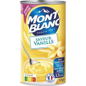 Vanilla Dessert Cream Mont-Blanc