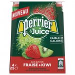 Boisson Gazeuse Fraise Kiwi Perrier - My French Grocery