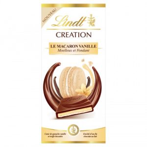 Chocolat Lait Macarons Vanille Lindt Création - My French Grocery