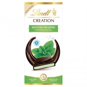 Chocolat Noir Menthe Frappée Lindt Création - My French Grocery