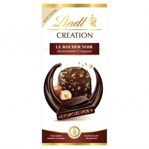 Chocolat Rocher Noir Lindt Création - My French Grocery