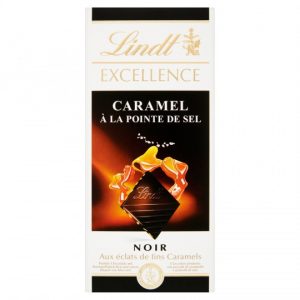 Chocolat Noir Caramel Sel Lindt Excellence - My French Grocery