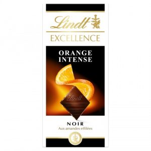 Chocolat Noir Orange Lindt Excellence - My French Grocery