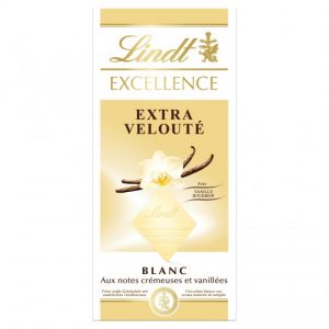 Chocolat Blanc Vanille Lindt Excellence - My French Grocery