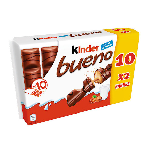Hazelnut Chocolate Bars Kinder Bueno, Buy Online