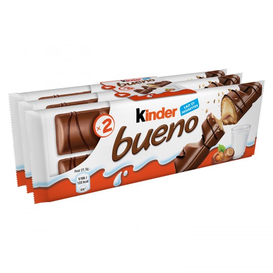 Hazelnut Chocolate Bars Kinder Bueno